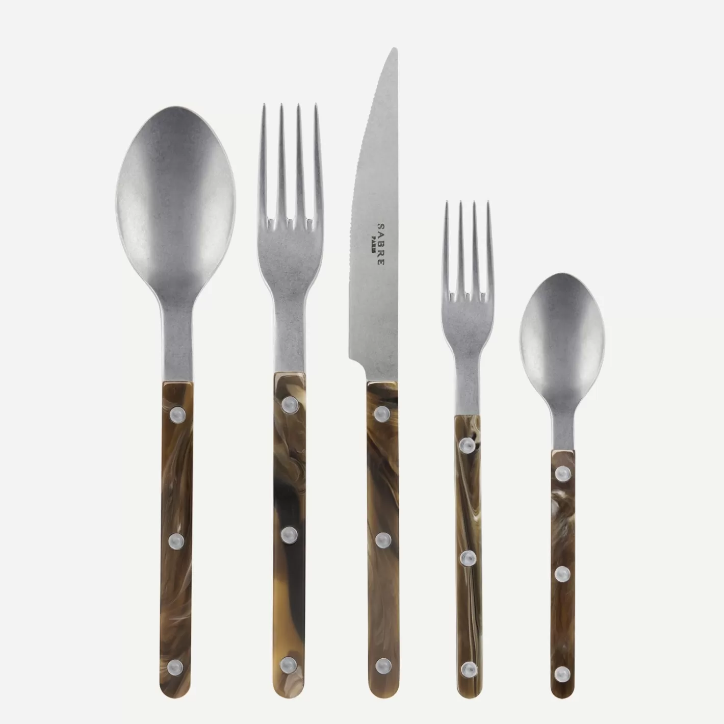 Sabre Paris Set Of 5 Pieces>Bistrot Vintage Buffalo, Faux Buffalo