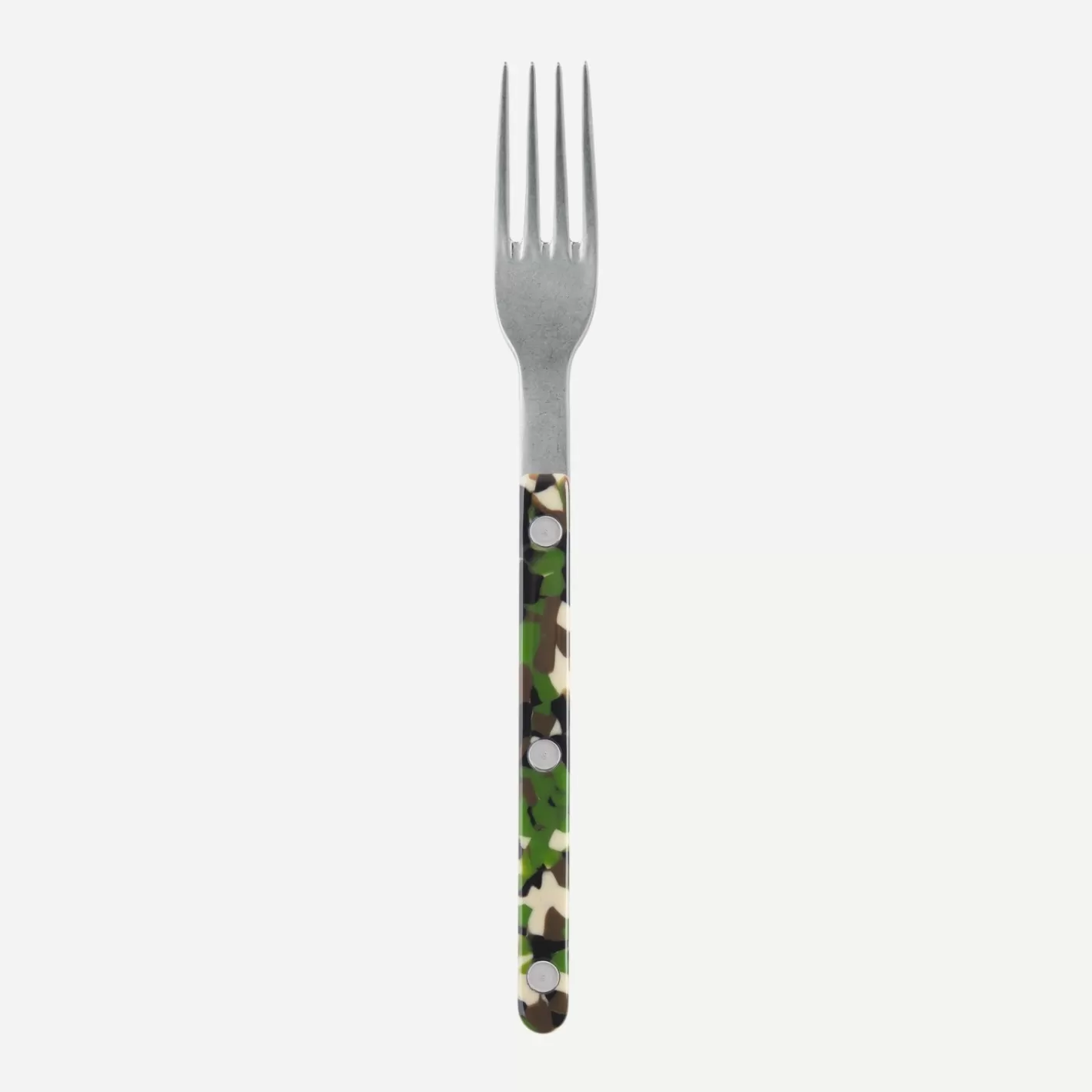 Sabre Paris Salad Fork>Bistrot Vintage Camouflage, Green