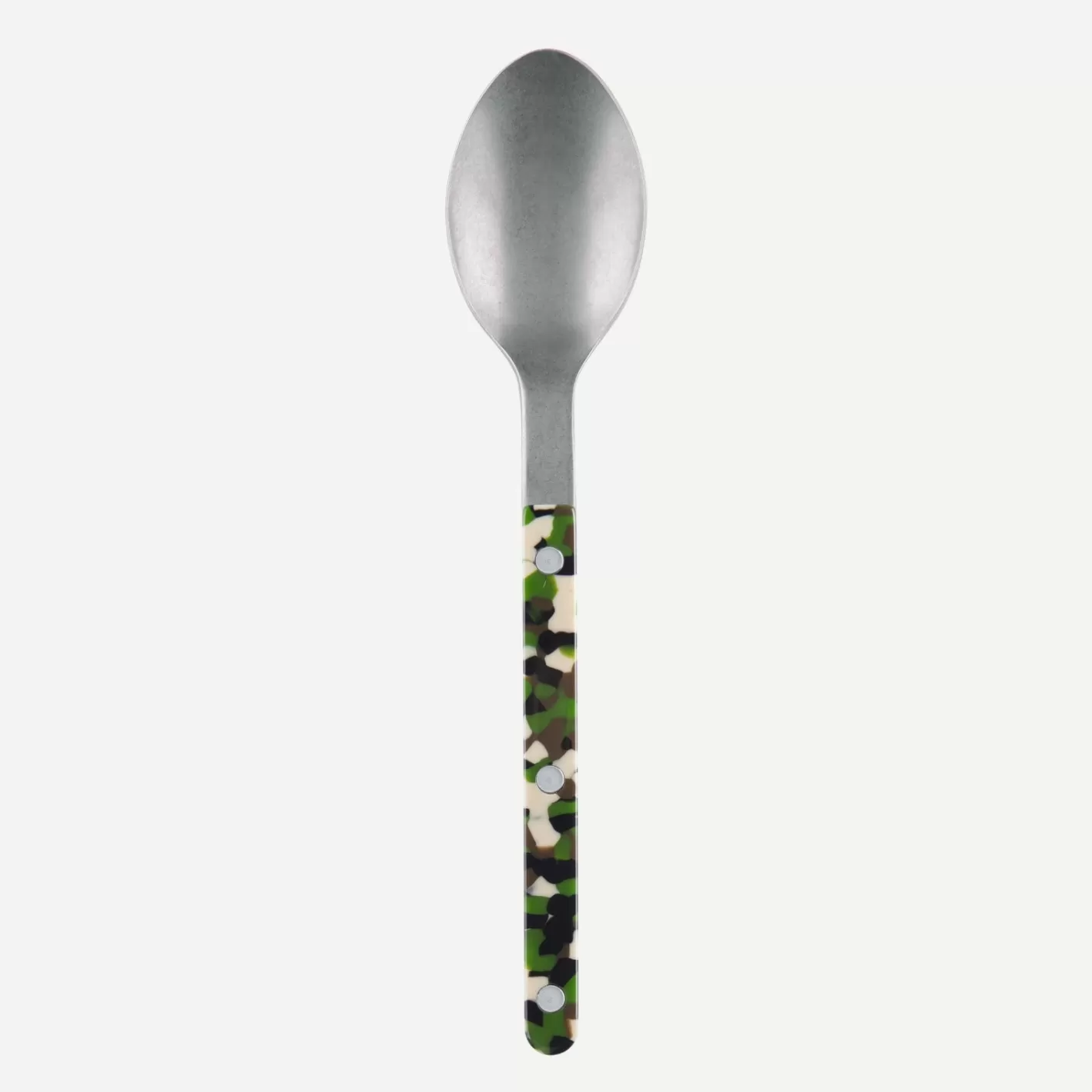 Sabre Paris Soup Spoon>Bistrot Vintage Camouflage, Green
