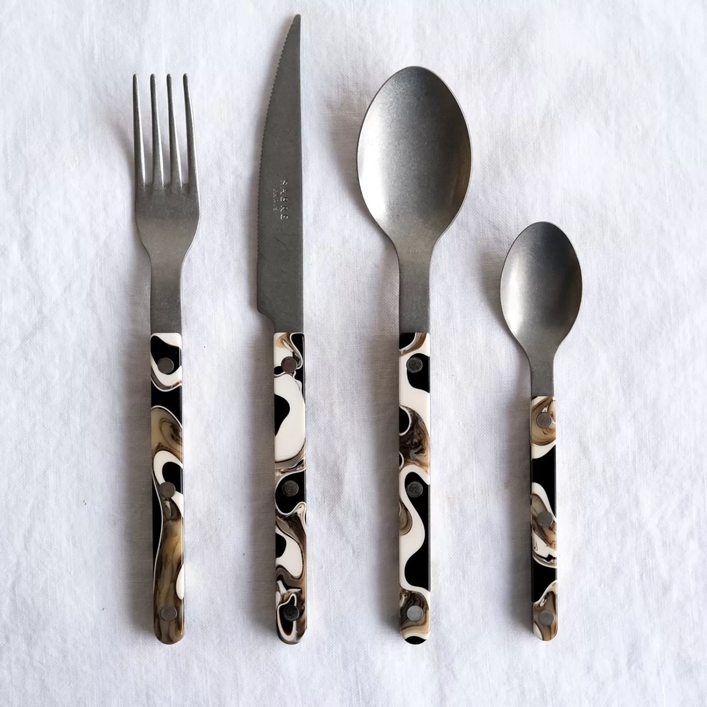 Sabre Paris Soup Spoon>Bistrot Vintage Dune, Black