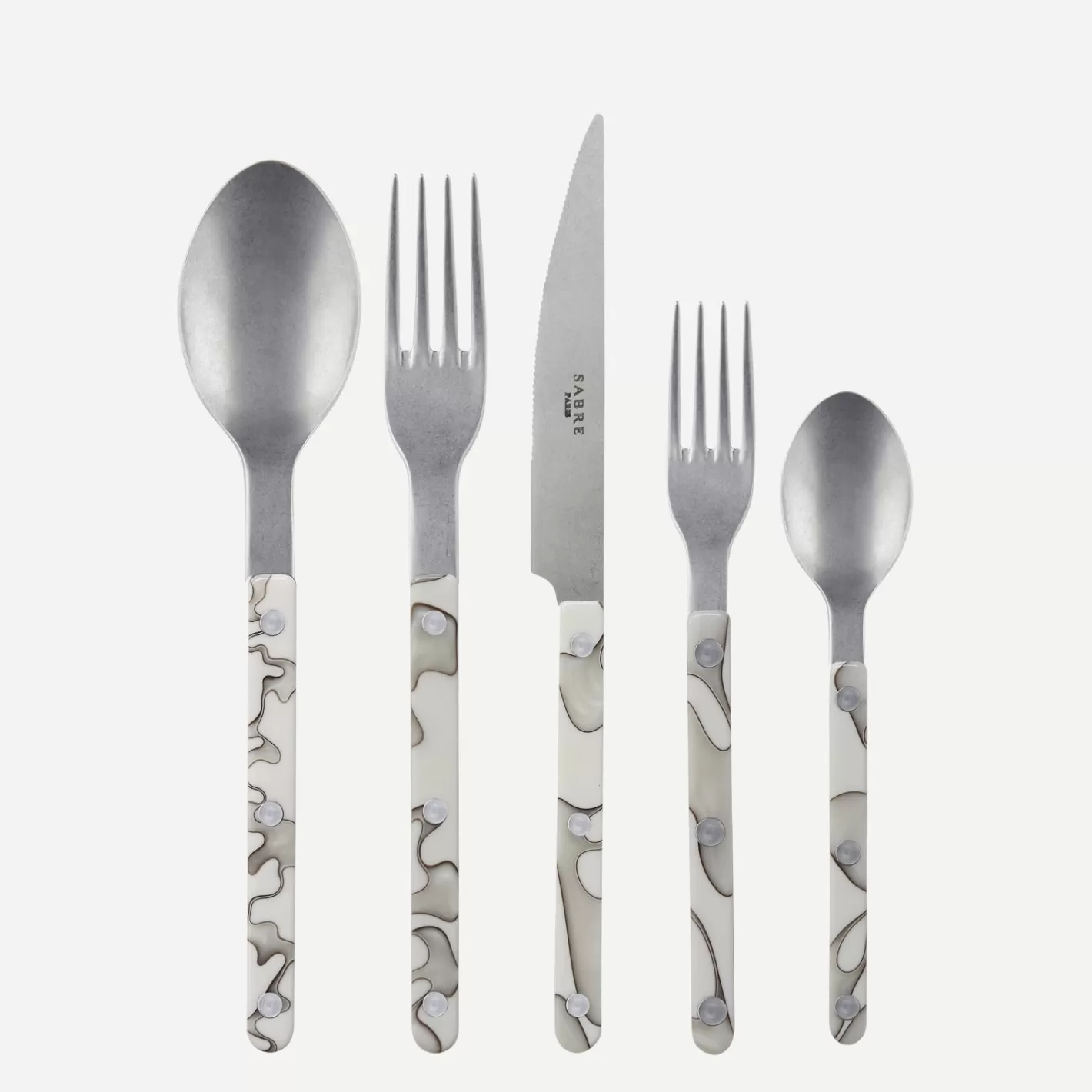 Sabre Paris Set Of 5 Pieces>Bistrot Vintage Dune, Ivory