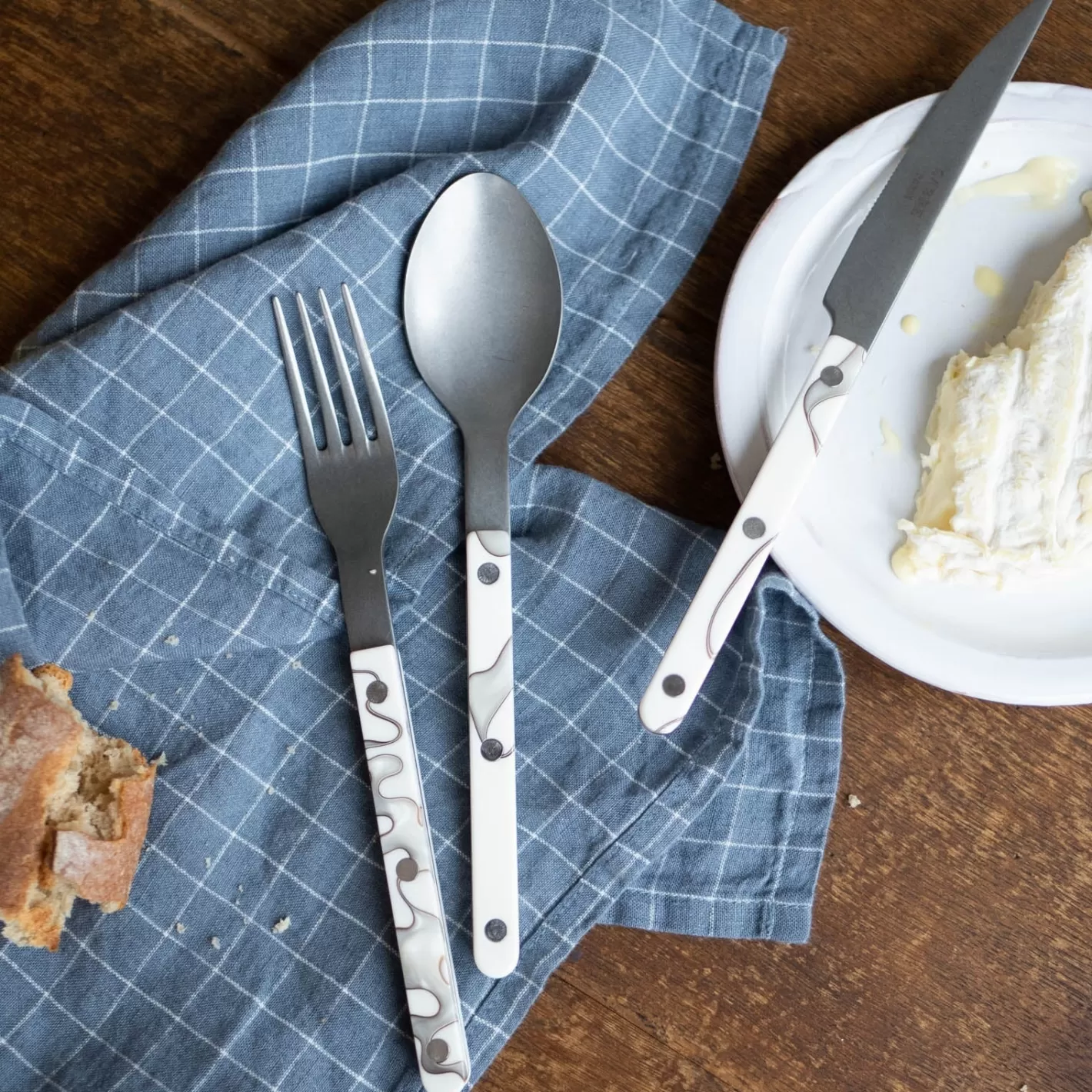Sabre Paris Soup Spoon>Bistrot Vintage Dune, Ivory