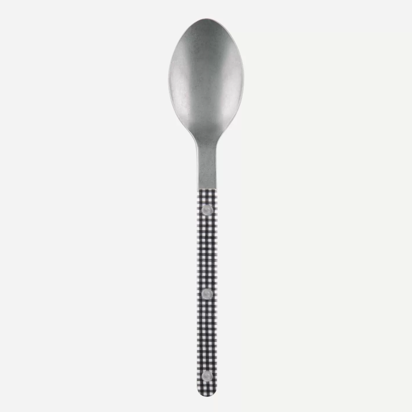 Sabre Paris Soup Spoon>Bistrot Vintage Gingham, Black