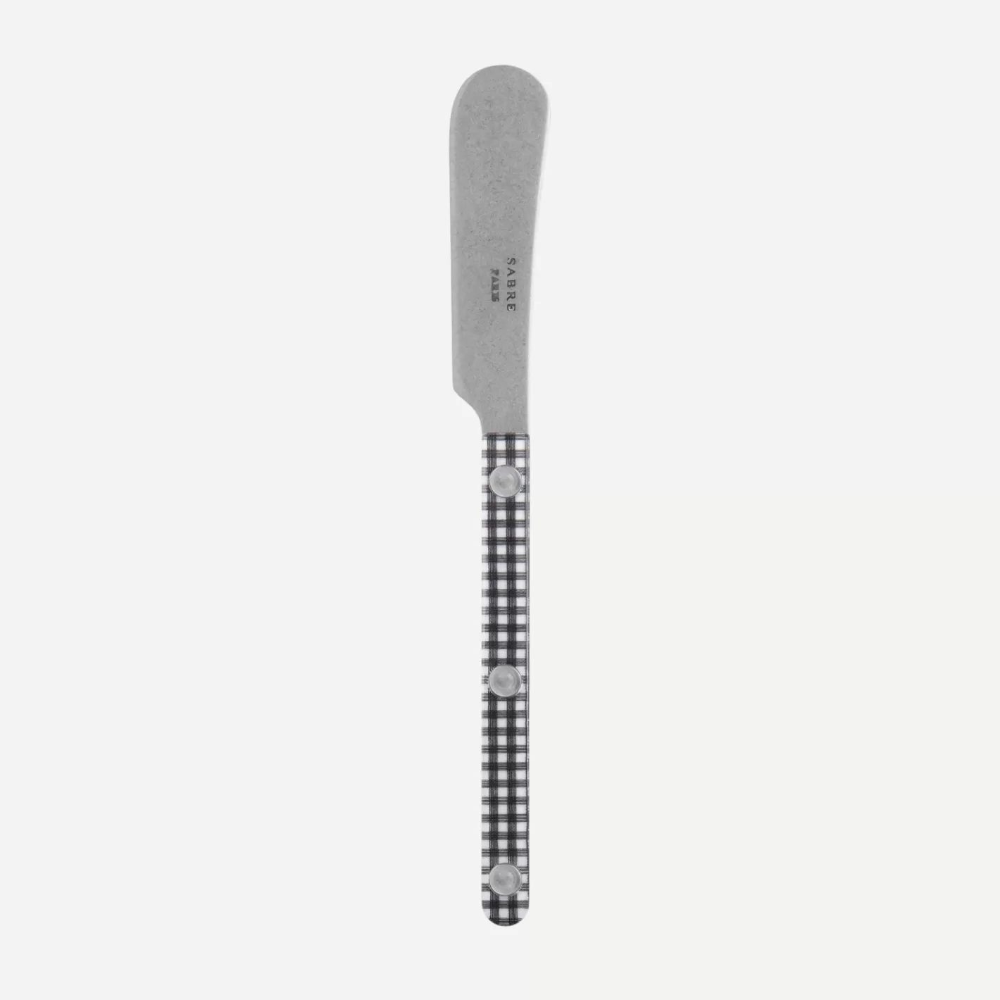 Sabre Paris Butter Spreader>Bistrot Vintage Gingham, Black