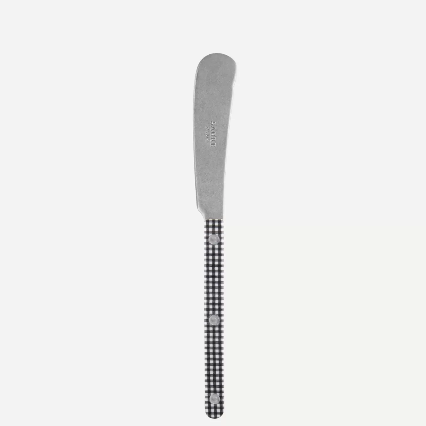 Sabre Paris Butter Knife>Bistrot Vintage Gingham, Black