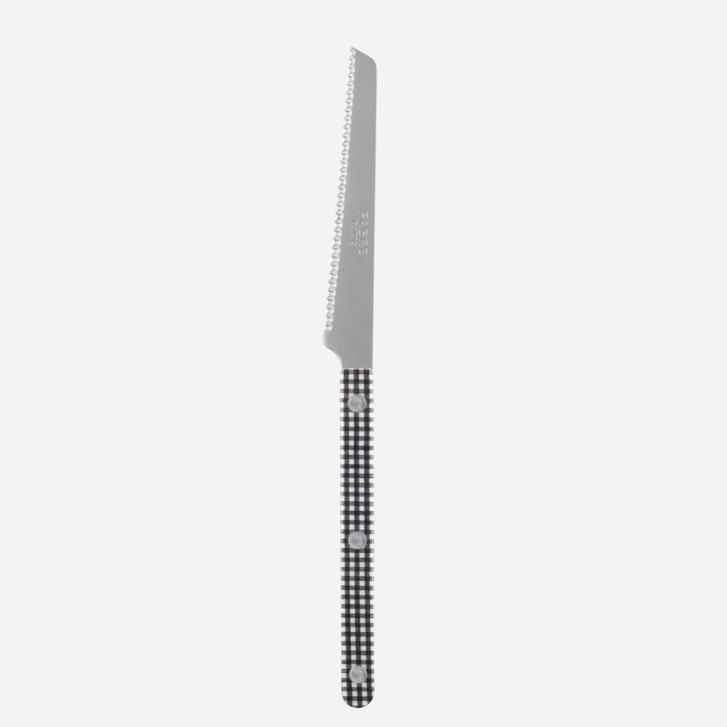 Sabre Paris Tomato Knife>Bistrot Vintage Gingham, Black
