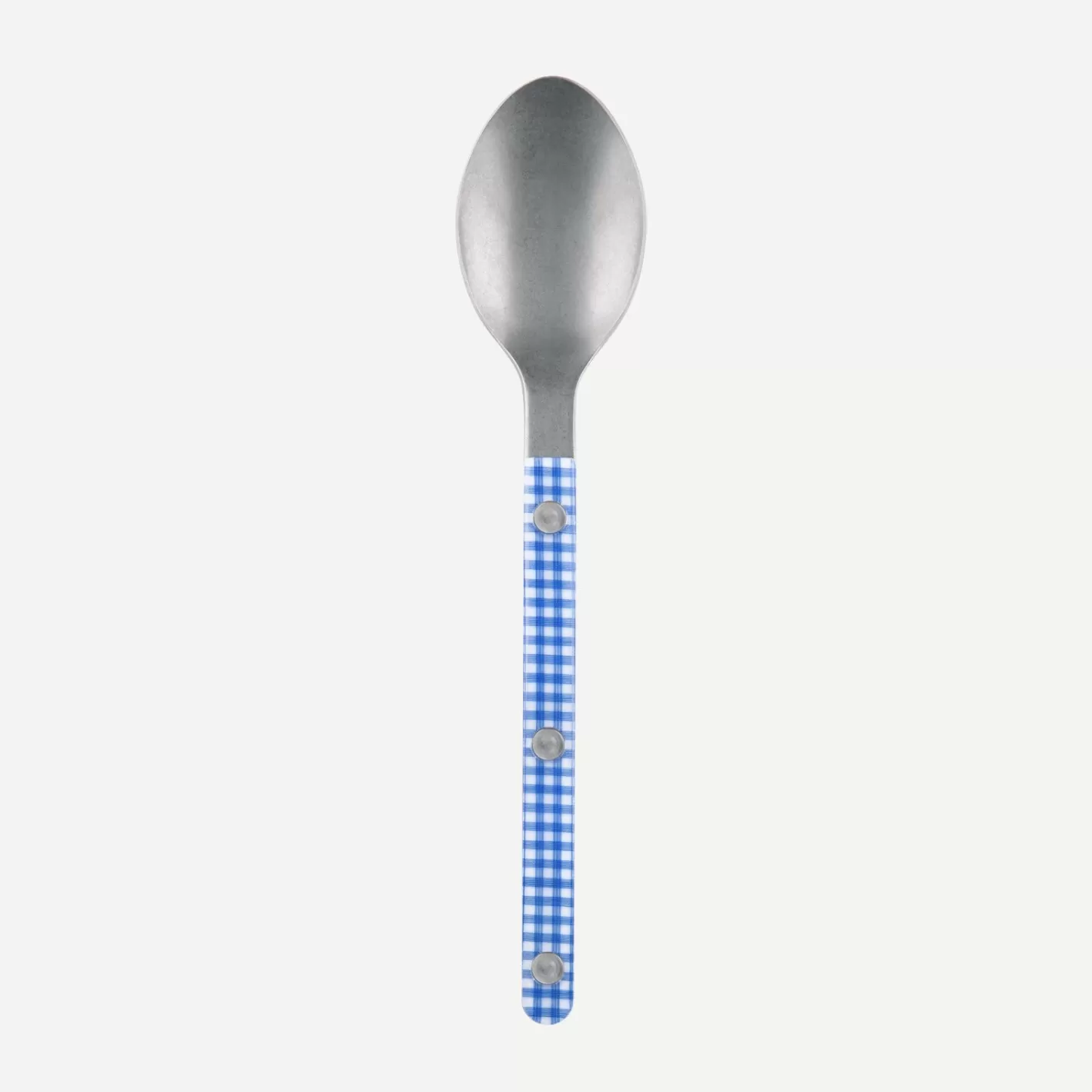 Sabre Paris Teaspoon>Bistrot Vintage Gingham, Blue