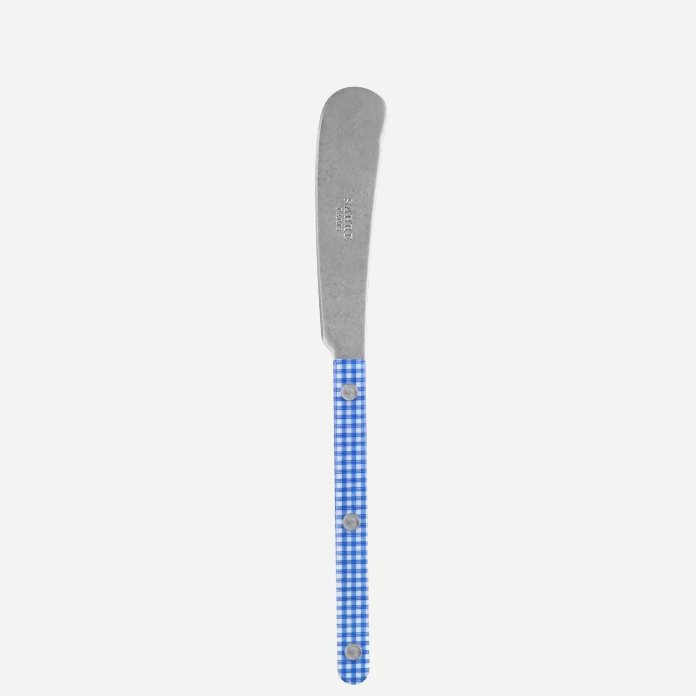 Sabre Paris Butter Knife>Bistrot Vintage Gingham, Blue