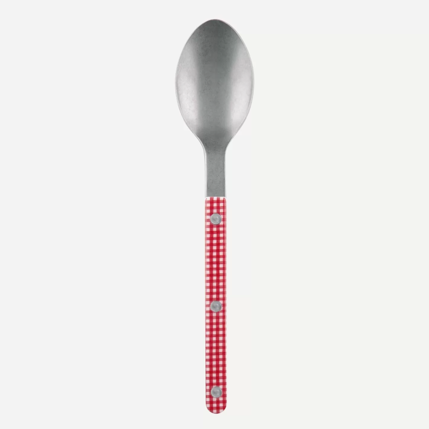 Sabre Paris Soup Spoon>Bistrot Vintage Gingham, Red