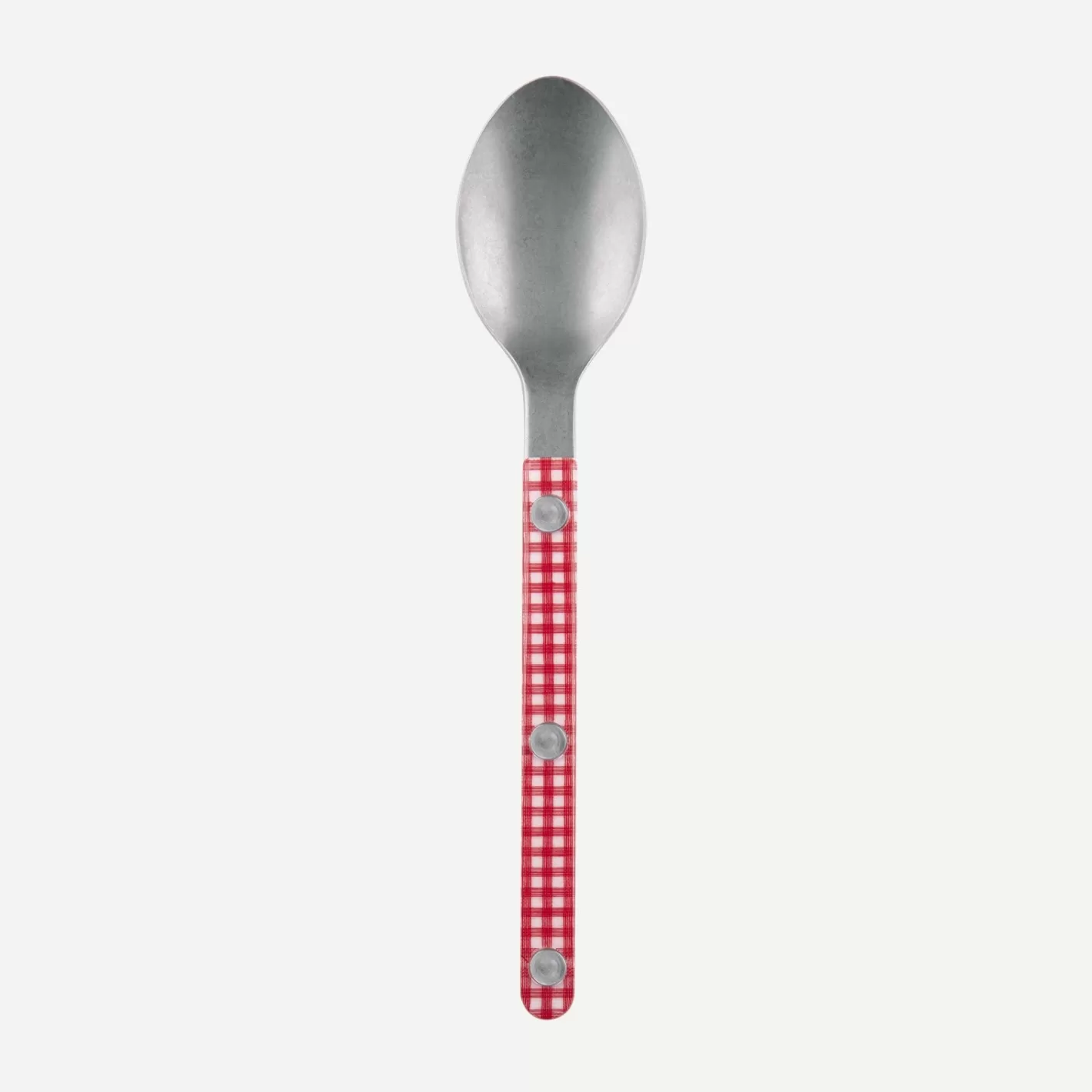 Sabre Paris Teaspoon>Bistrot Vintage Gingham, Red