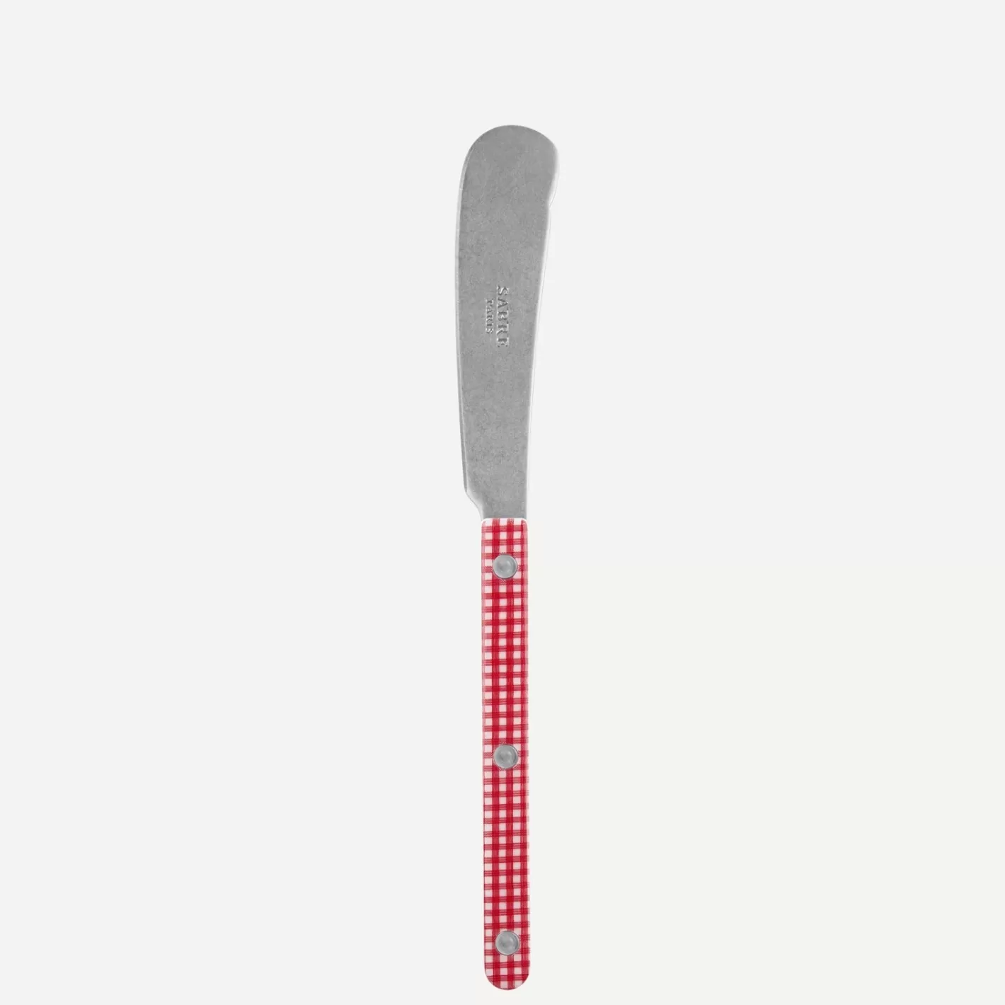 Sabre Paris Butter Knife>Bistrot Vintage Gingham, Red