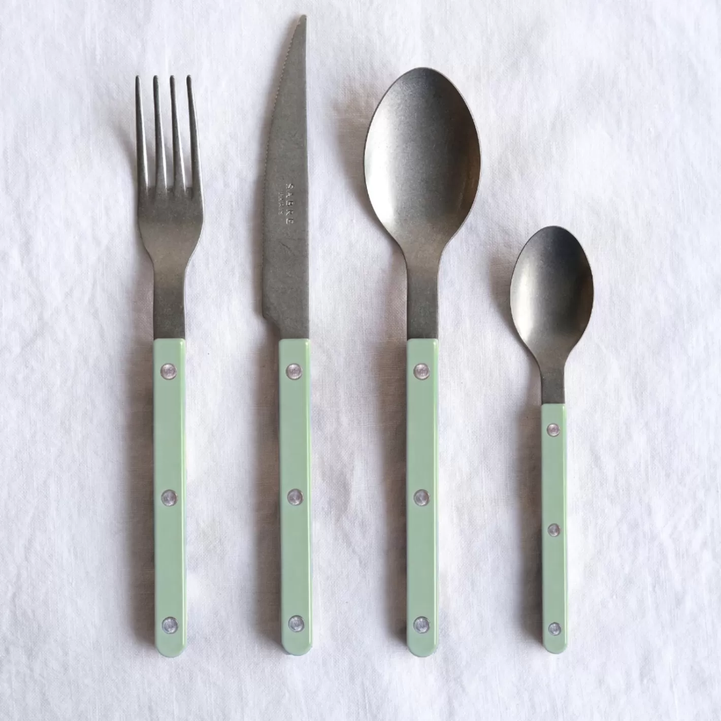 Sabre Paris Soup Spoon>Bistrot Vintage Solid, Asparagus