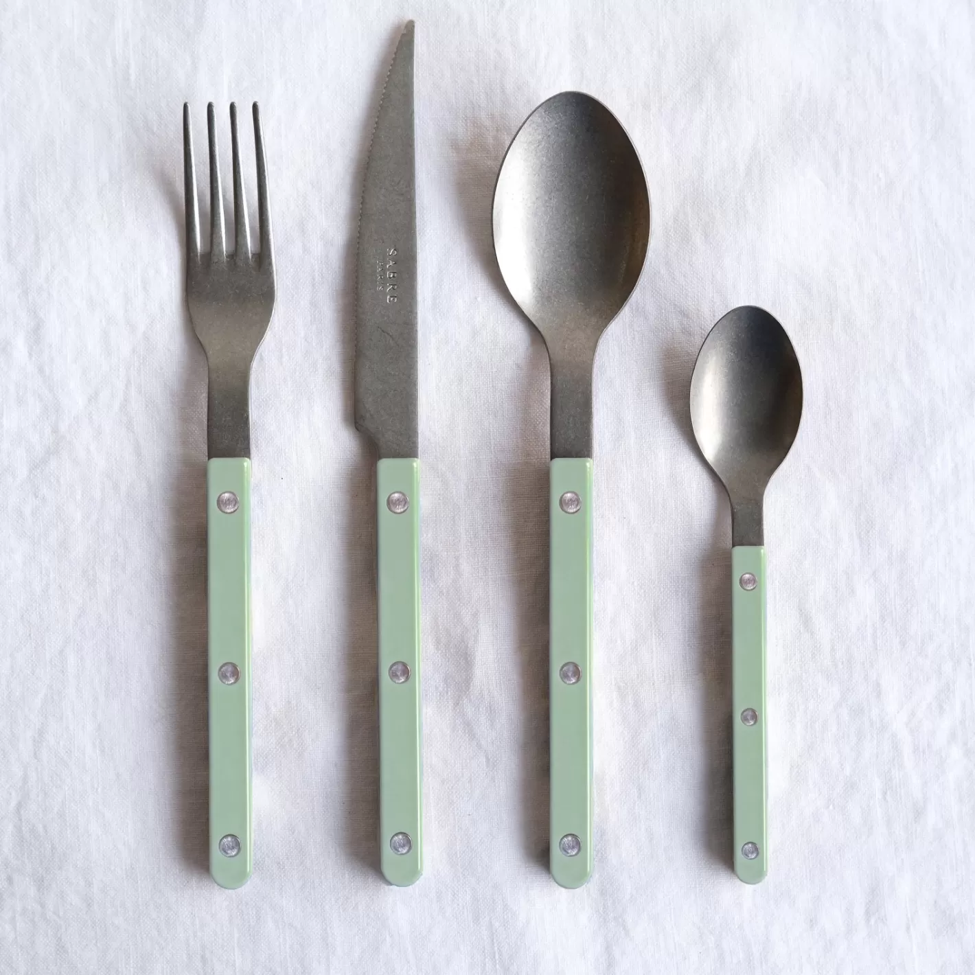 Sabre Paris 24 Pieces Set>Bistrot Vintage Solid, Asparagus
