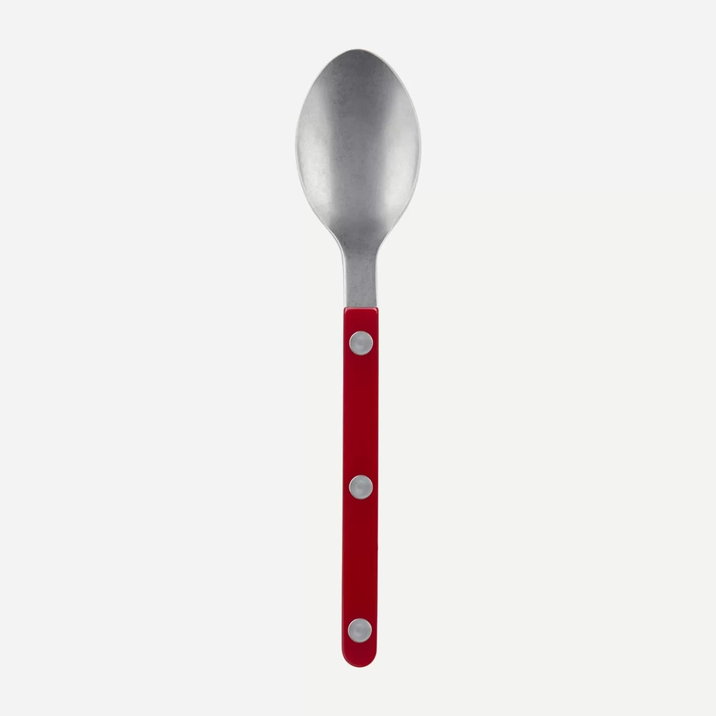 Sabre Paris Teaspoon>Bistrot Vintage Solid, Burgundy