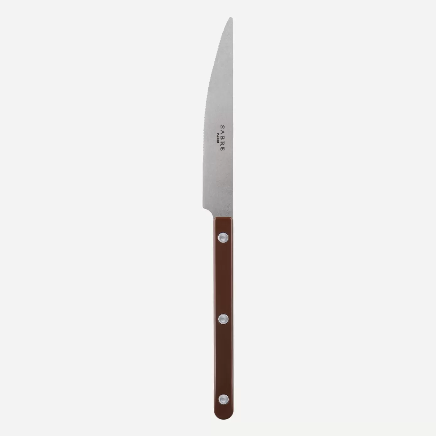 Sabre Paris Dinner Knife>Bistrot Vintage Solid, Chocolate