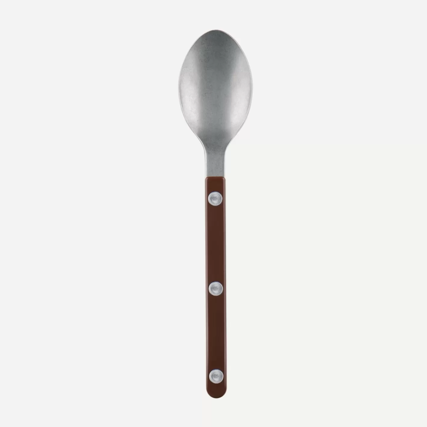 Sabre Paris Teaspoon>Bistrot Vintage Solid, Chocolate