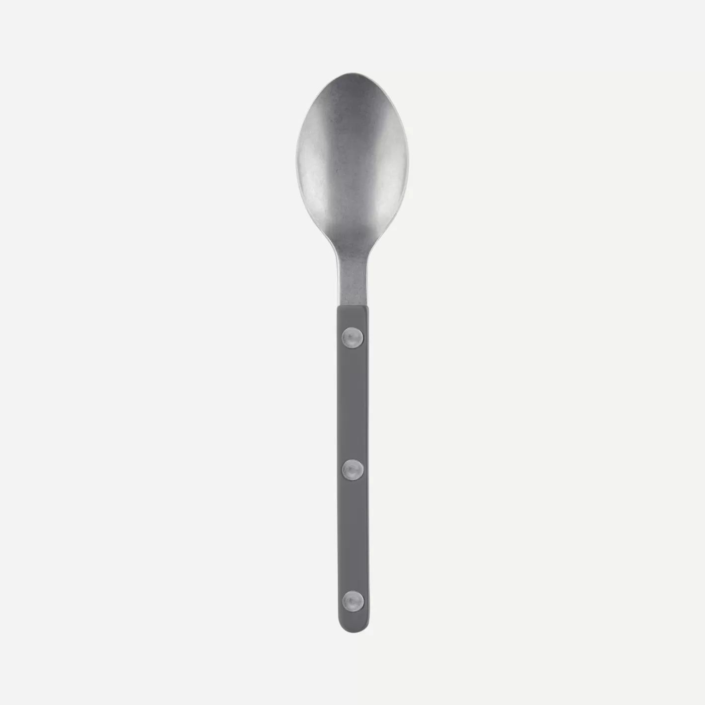 Sabre Paris Teaspoon>Bistrot Vintage Solid, Dark grey