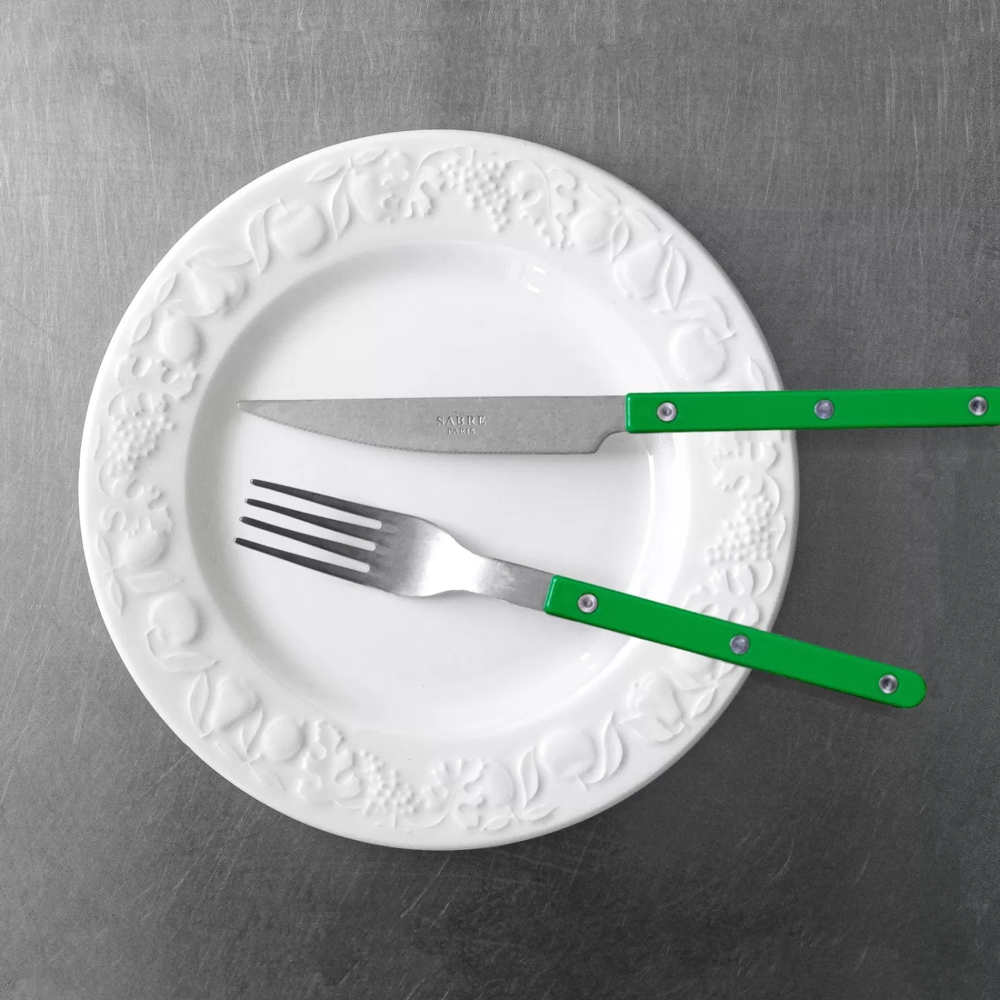 Sabre Paris Set Of 5 Pieces>Bistrot Vintage Solid, Garden green