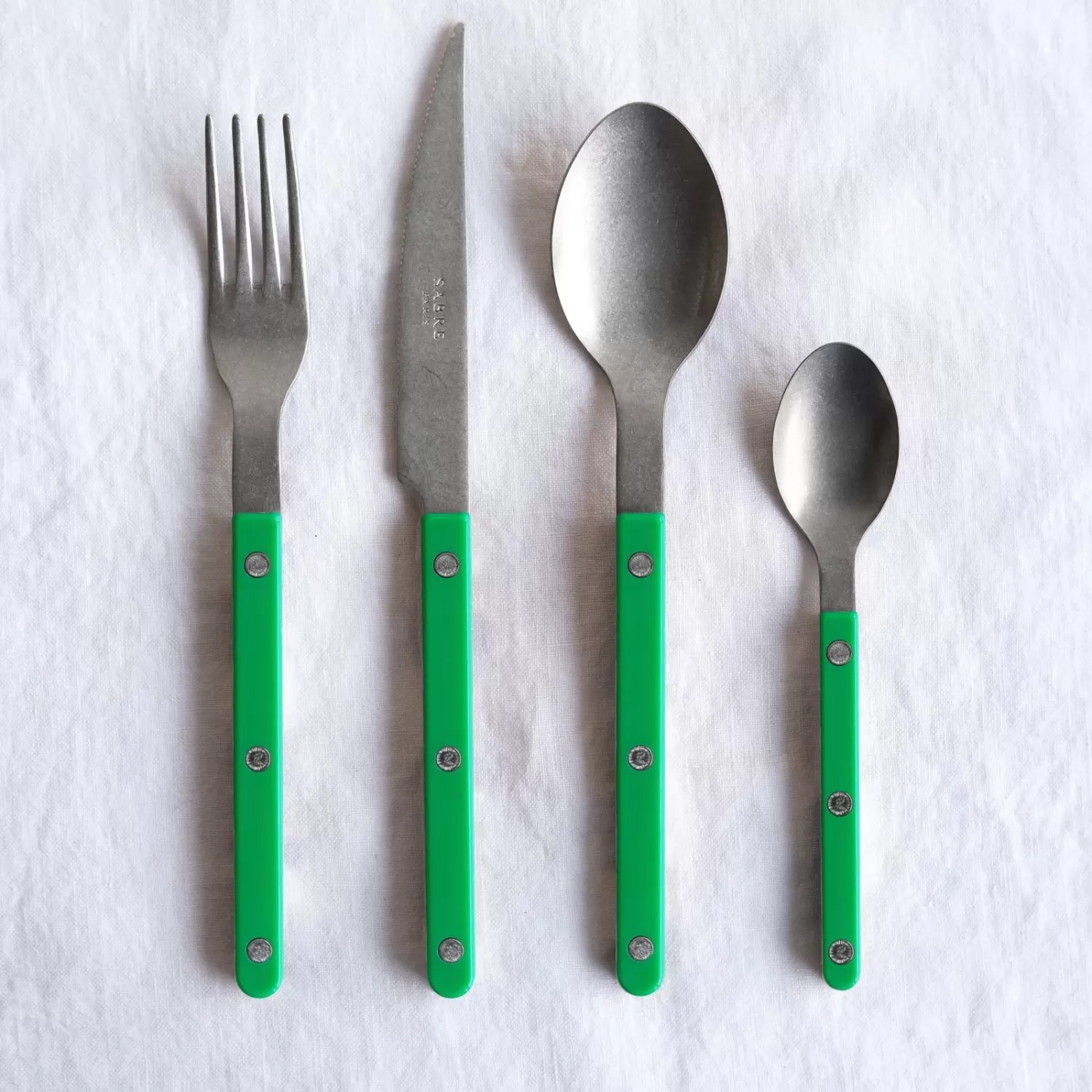 Sabre Paris Set Of 5 Pieces>Bistrot Vintage Solid, Garden green
