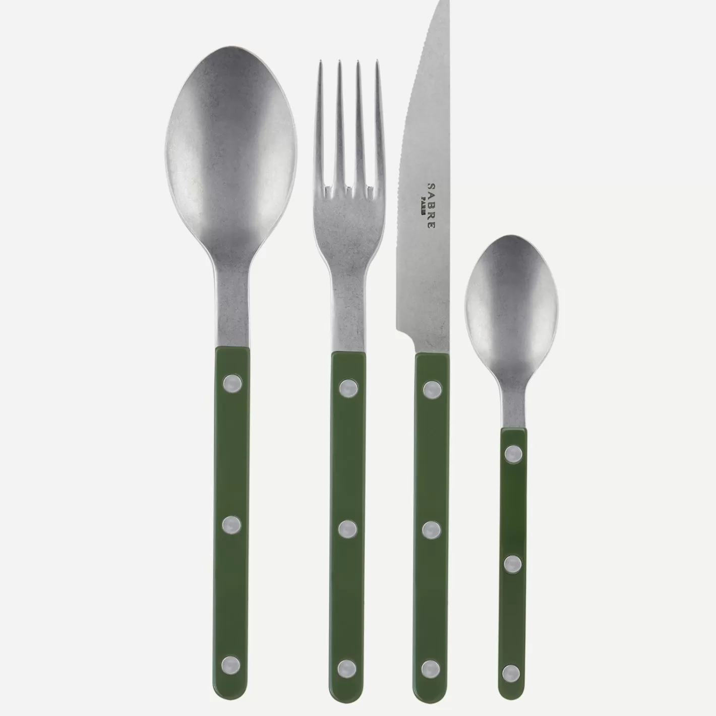 Sabre Paris Set Of 4 Pieces>Bistrot Vintage Solid, Green