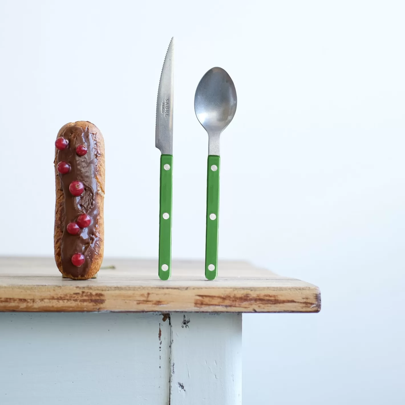 Sabre Paris Dessert Knife>Bistrot Vintage Solid, Green