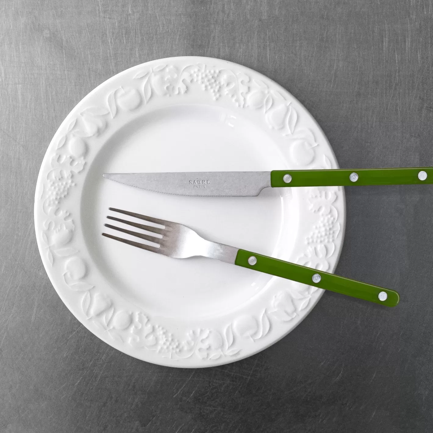 Sabre Paris Set Of 5 Pieces>Bistrot Vintage Solid, Green