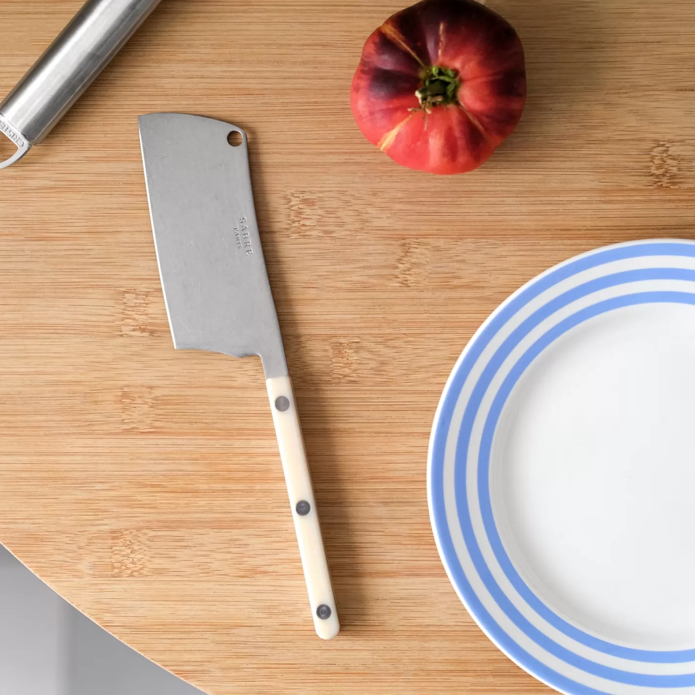 Sabre Paris Cheese Cleaver>Bistrot Vintage Solid, Ivory