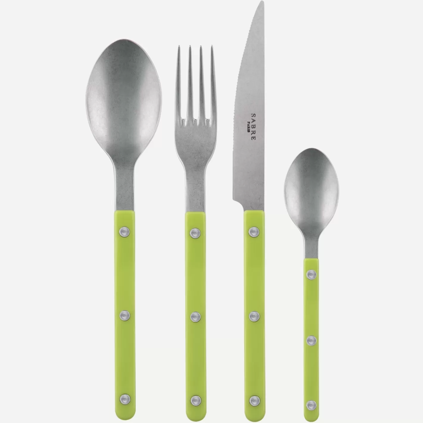 Sabre Paris Set Of 4 Pieces>Bistrot Vintage Solid, Lime