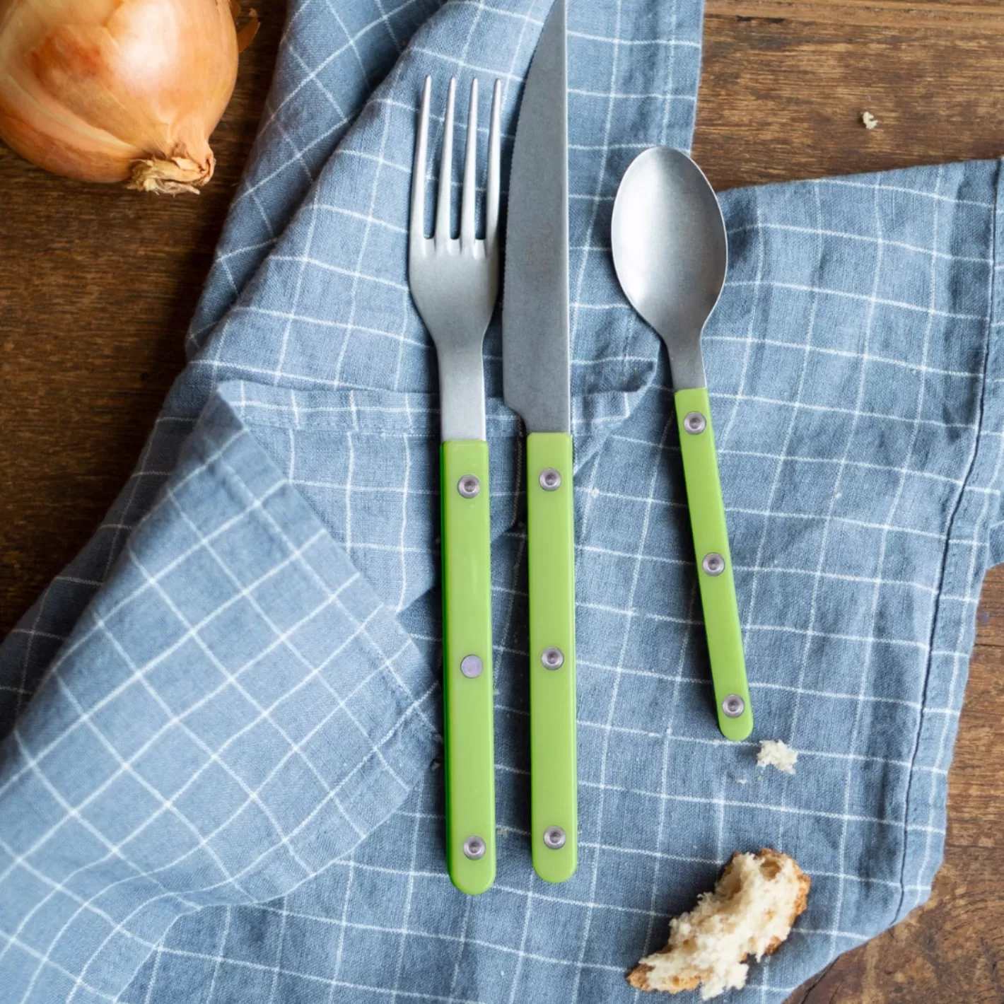 Sabre Paris Teaspoon>Bistrot Vintage Solid, Lime