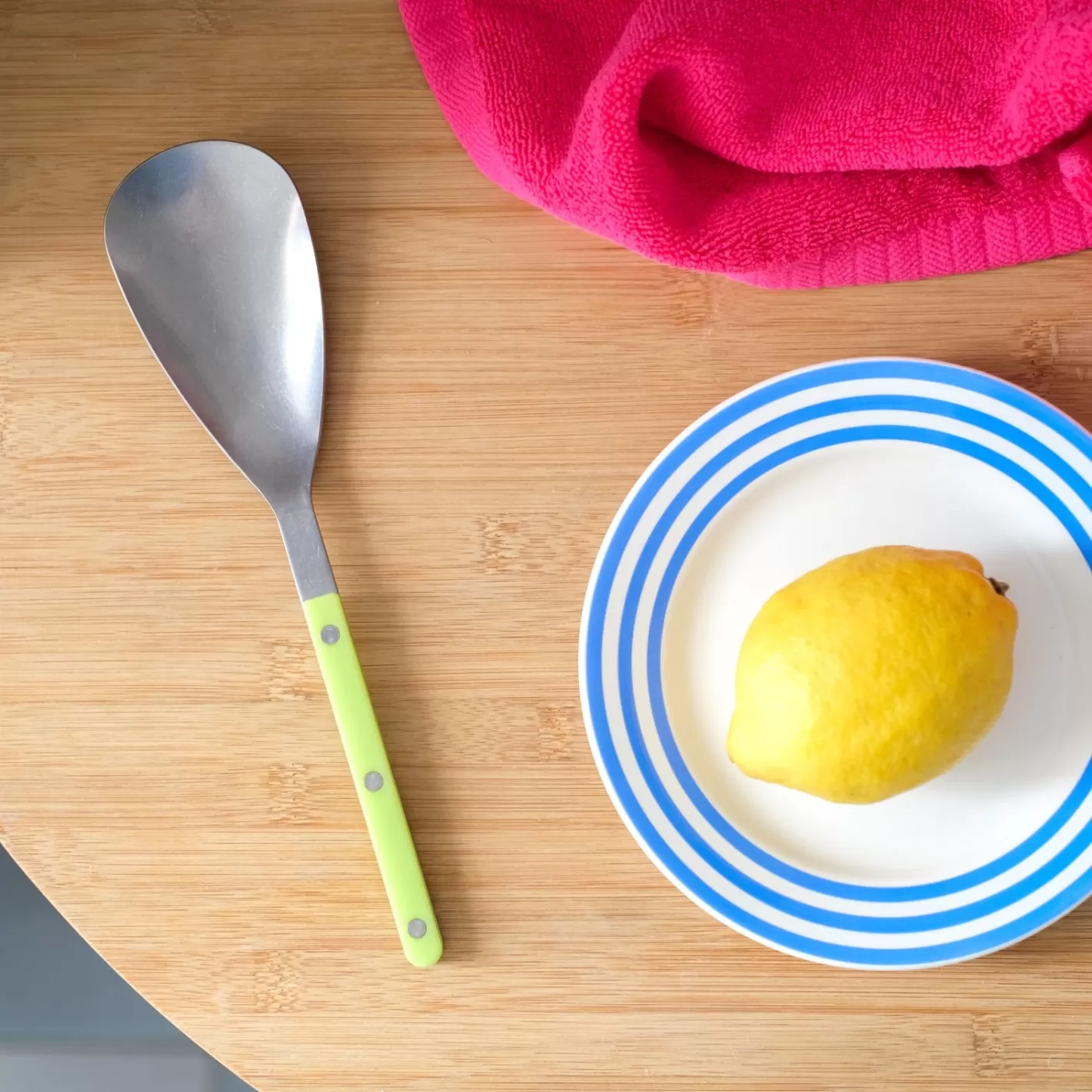 Sabre Paris Rice Spoon>Bistrot Vintage Solid, Lime