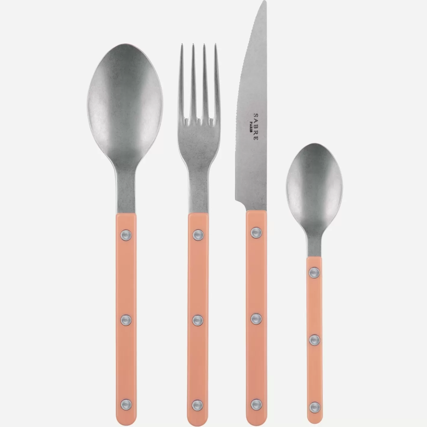Sabre Paris Set Of 4 Pieces>Bistrot Vintage Solid, Nude Pink