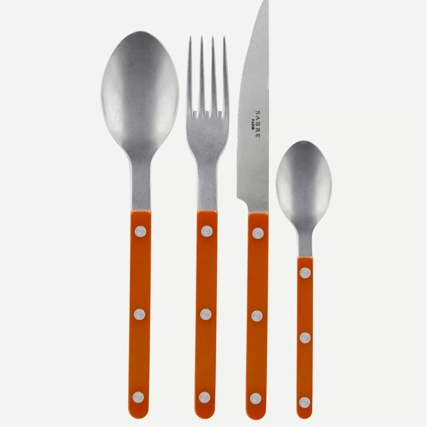 Sabre Paris Set Of 4 Pieces>Bistrot Vintage Solid, Orange