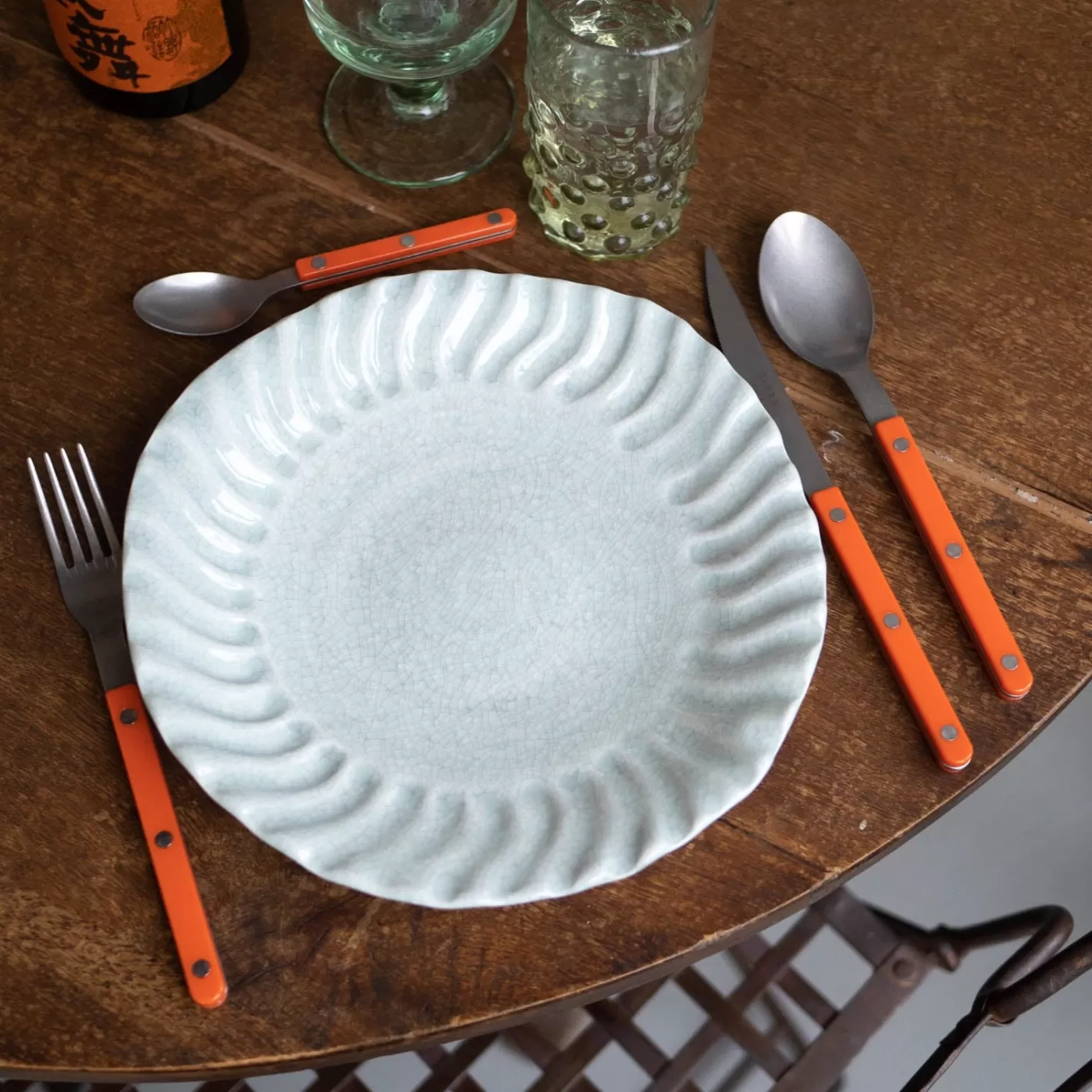 Sabre Paris Soup Spoon>Bistrot Vintage Solid, Orange