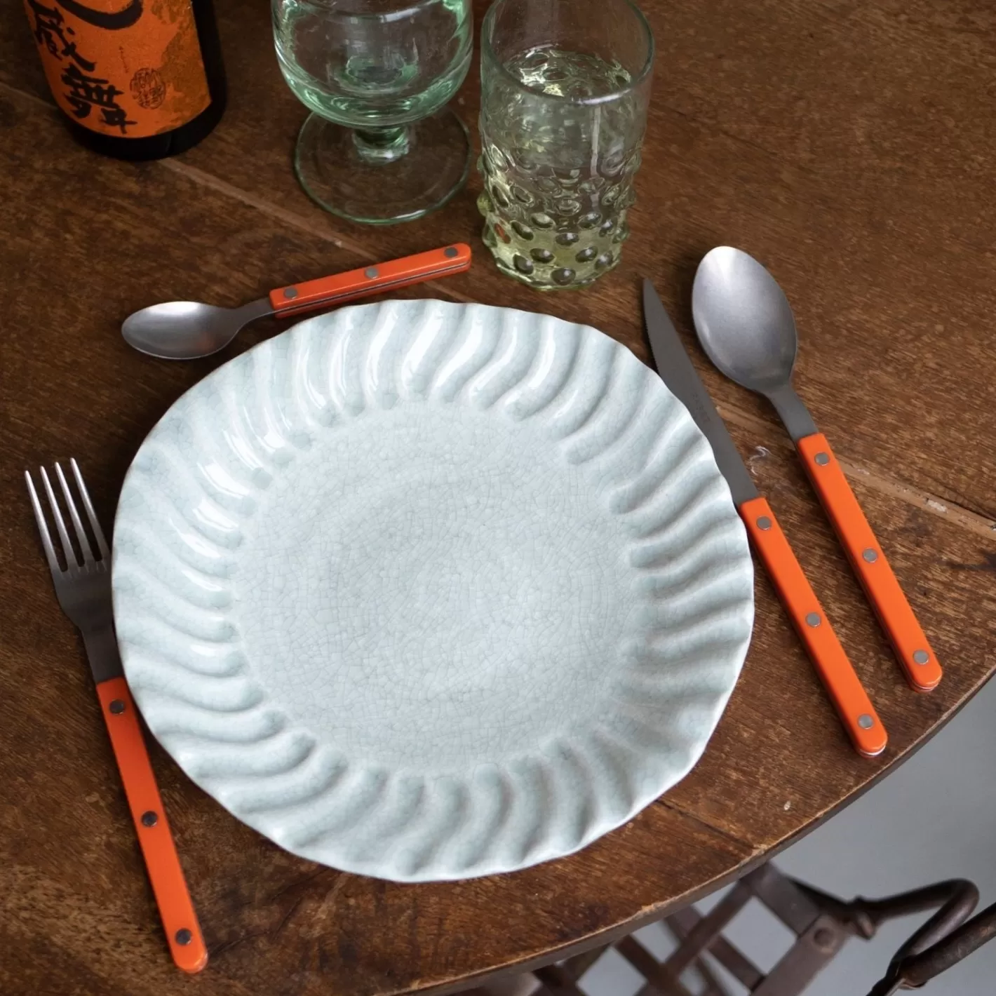 Sabre Paris Set Of 4 Pieces>Bistrot Vintage Solid, Orange