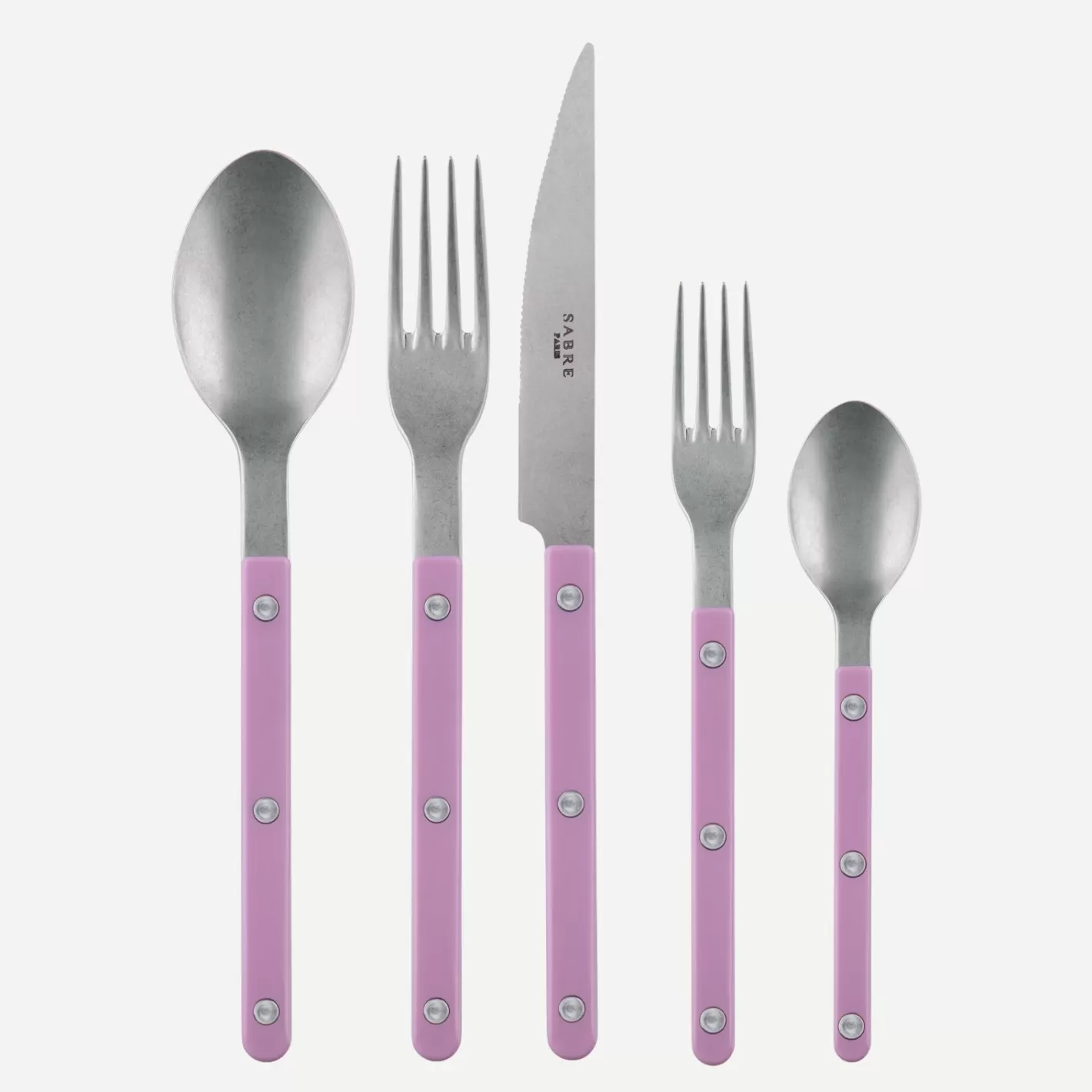 Sabre Paris Set Of 5 Pieces>Bistrot Vintage Solid, Pink