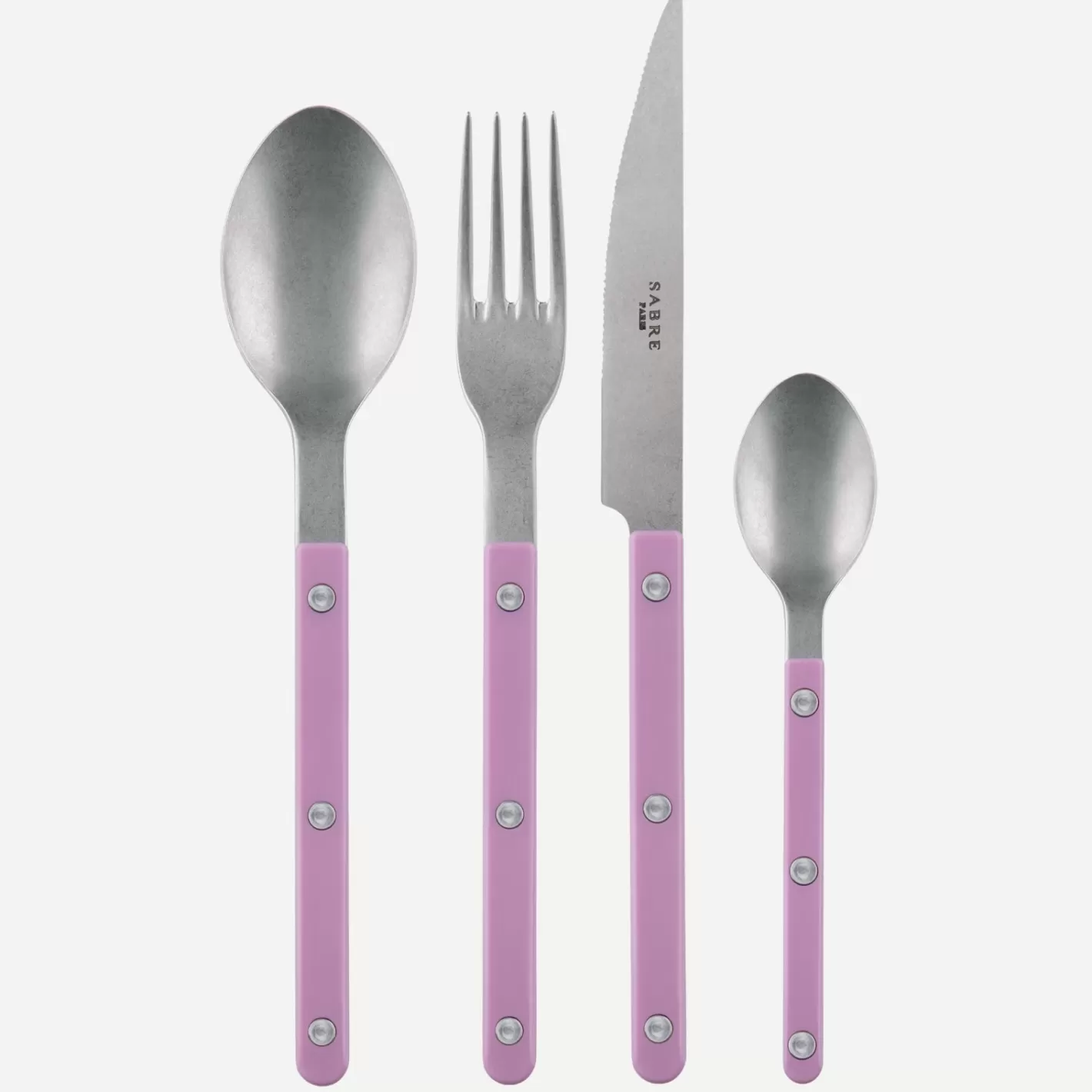 Sabre Paris Set Of 4 Pieces>Bistrot Vintage Solid, Pink