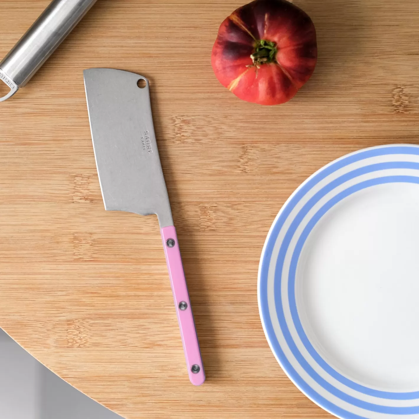 Sabre Paris Cheese Cleaver>Bistrot Vintage Solid, Pink