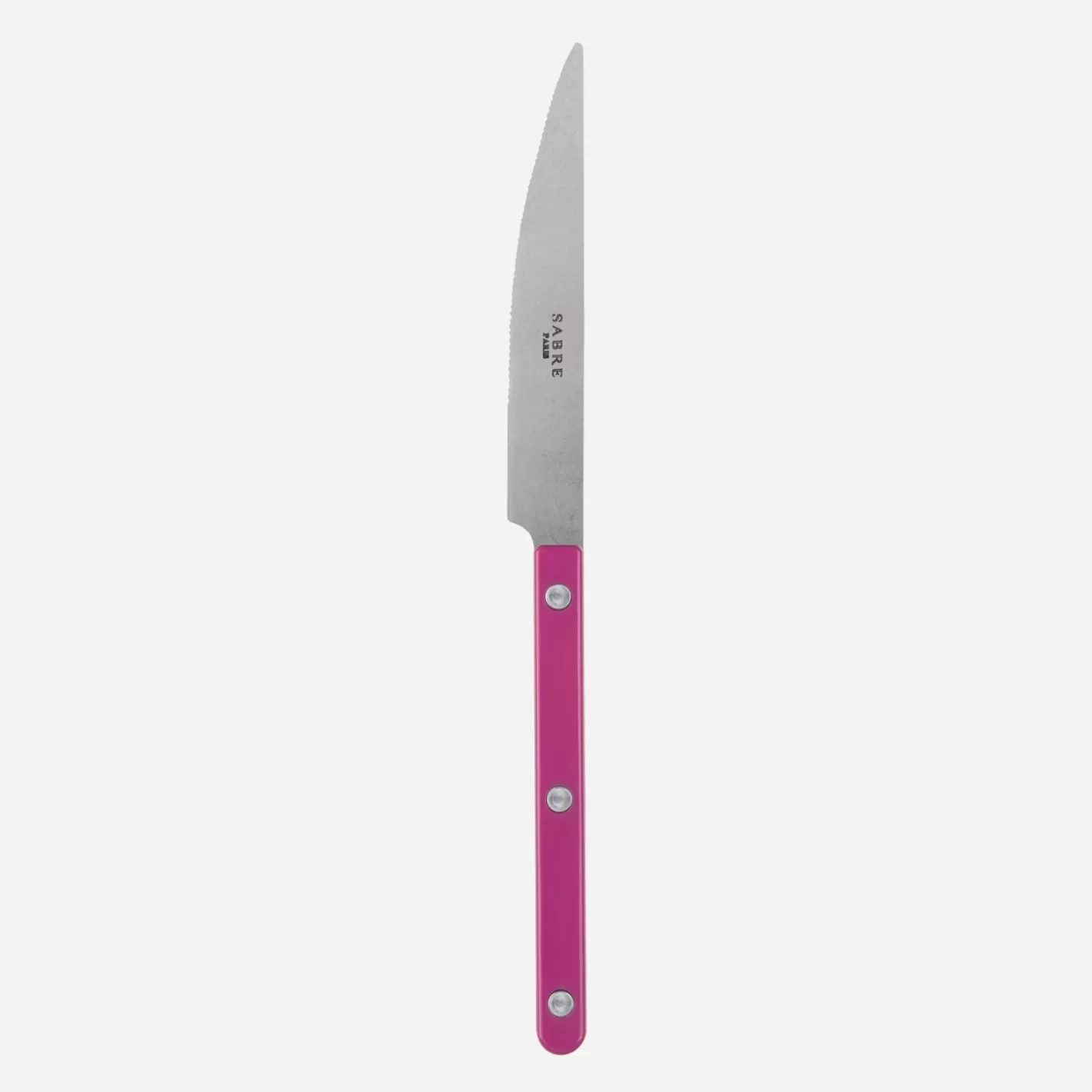 Sabre Paris Dinner Knife>Bistrot Vintage Solid, Raspberry