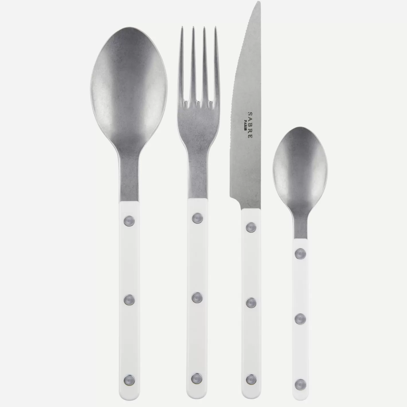 Sabre Paris Set Of 4 Pieces>Bistrot Vintage Solid, White