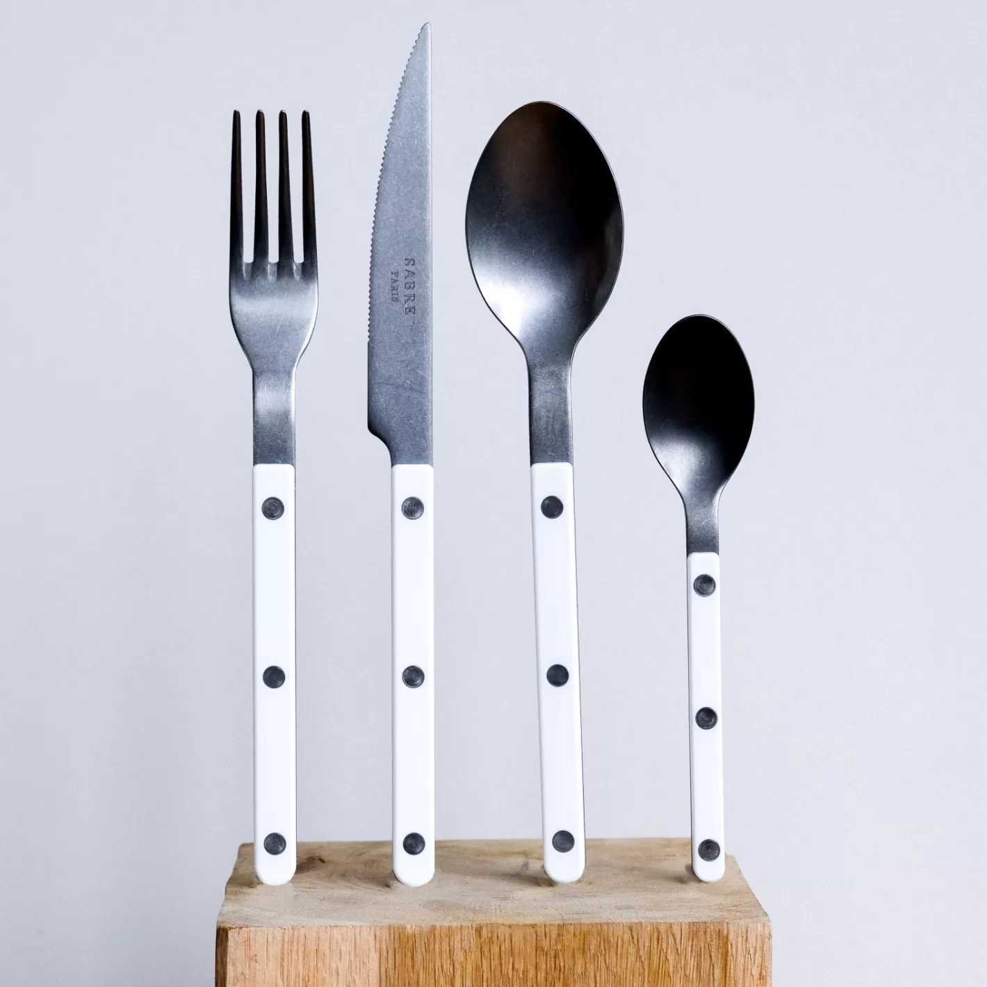 Sabre Paris Set Of 4 Pieces>Bistrot Vintage Solid, White
