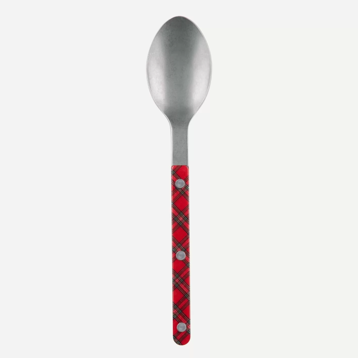 Sabre Paris Soup Spoon>Bistrot Vintage Tartan, Red