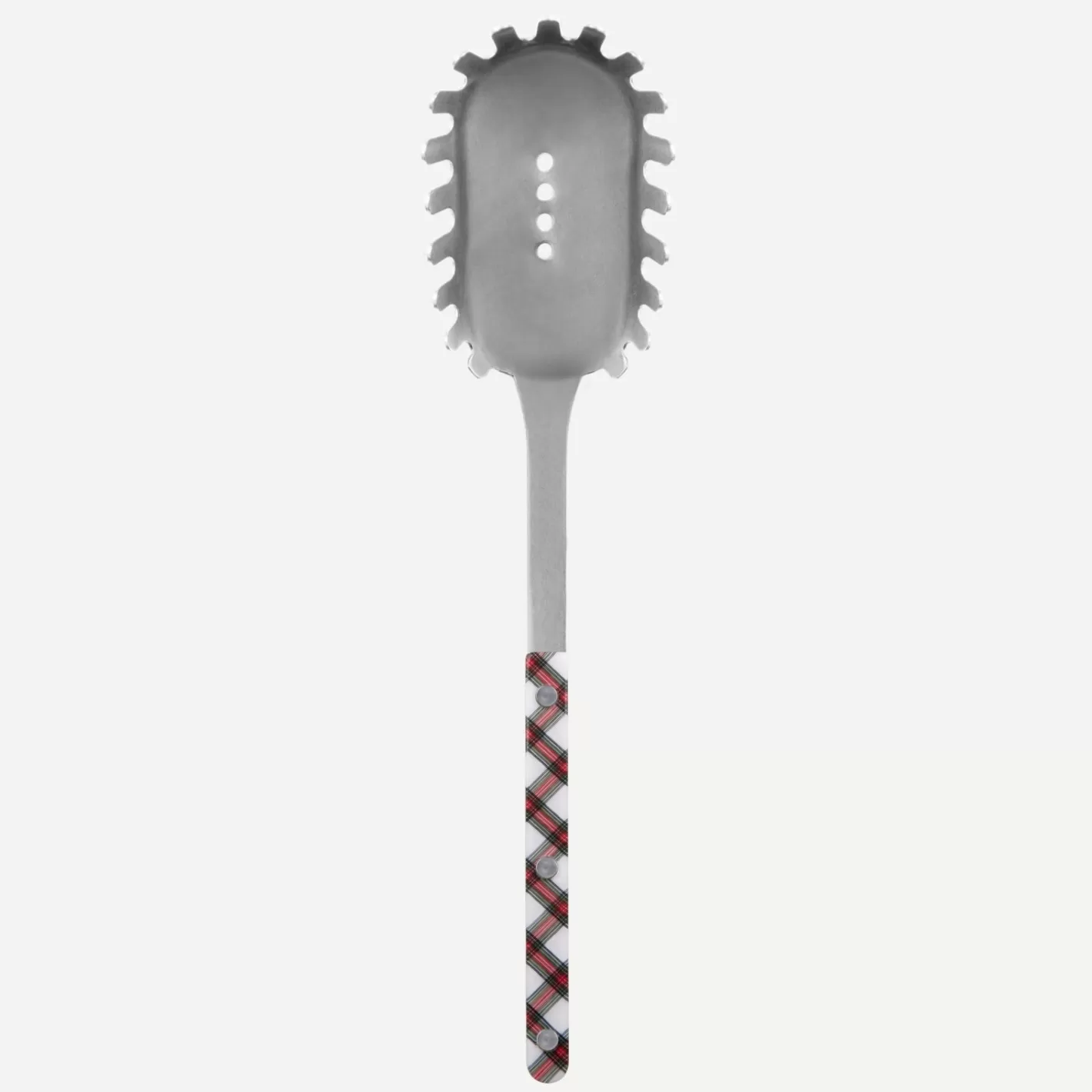Sabre Paris Spaghetti Spoon>Bistrot Vintage Tartan, White