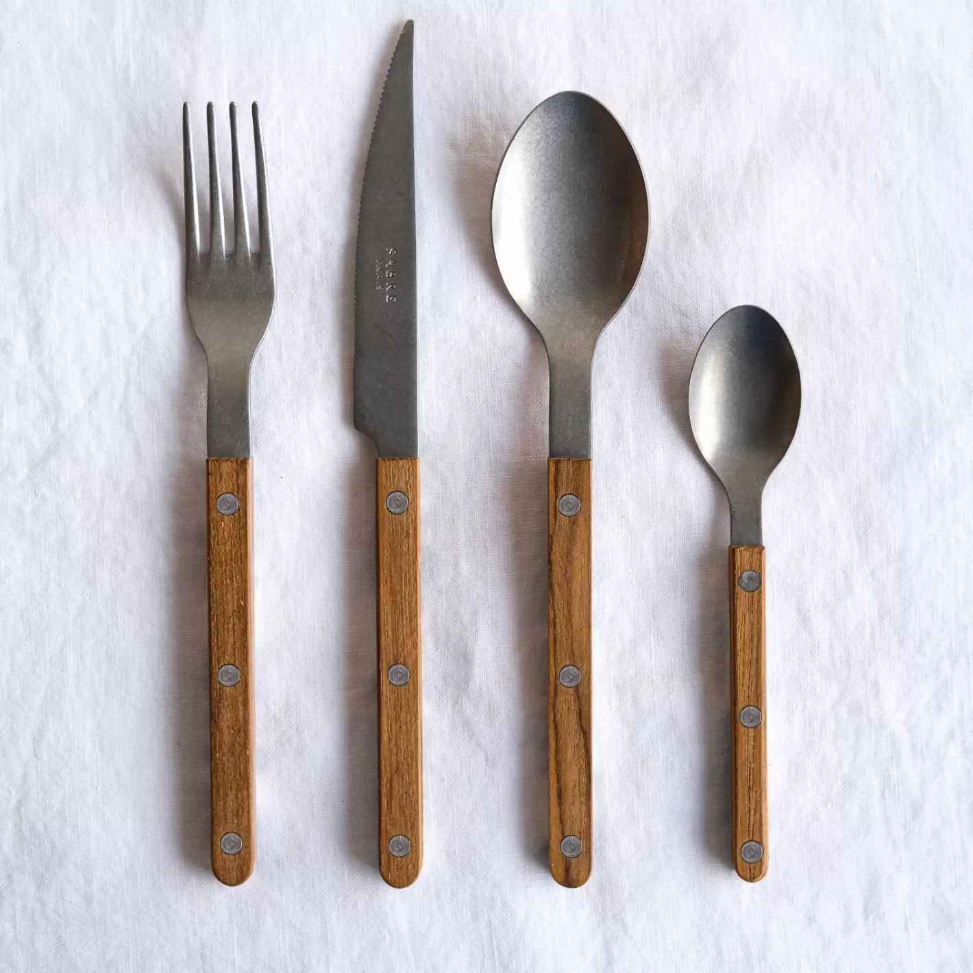 Sabre Paris Dinner Knife>Bistrot Vintage , Teak