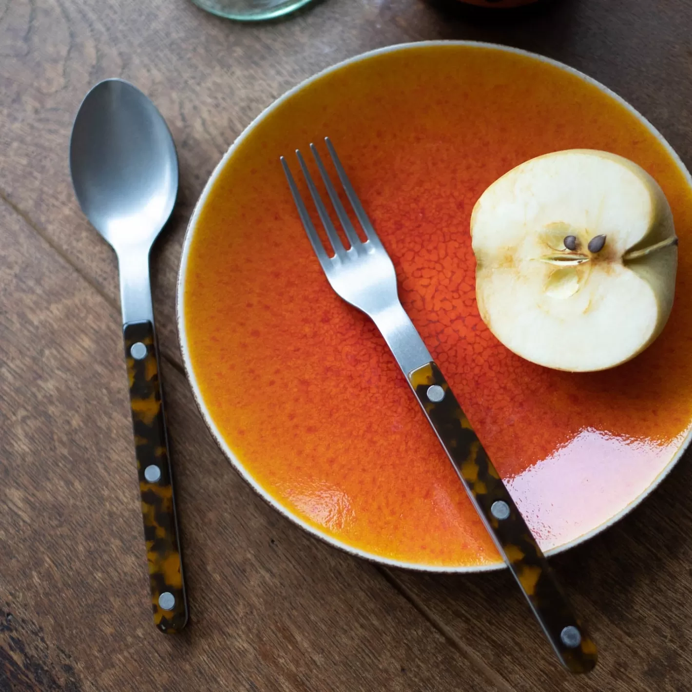 Sabre Paris Soup Spoon>Bistrot Vintage Tortoise, Faux Tortoise