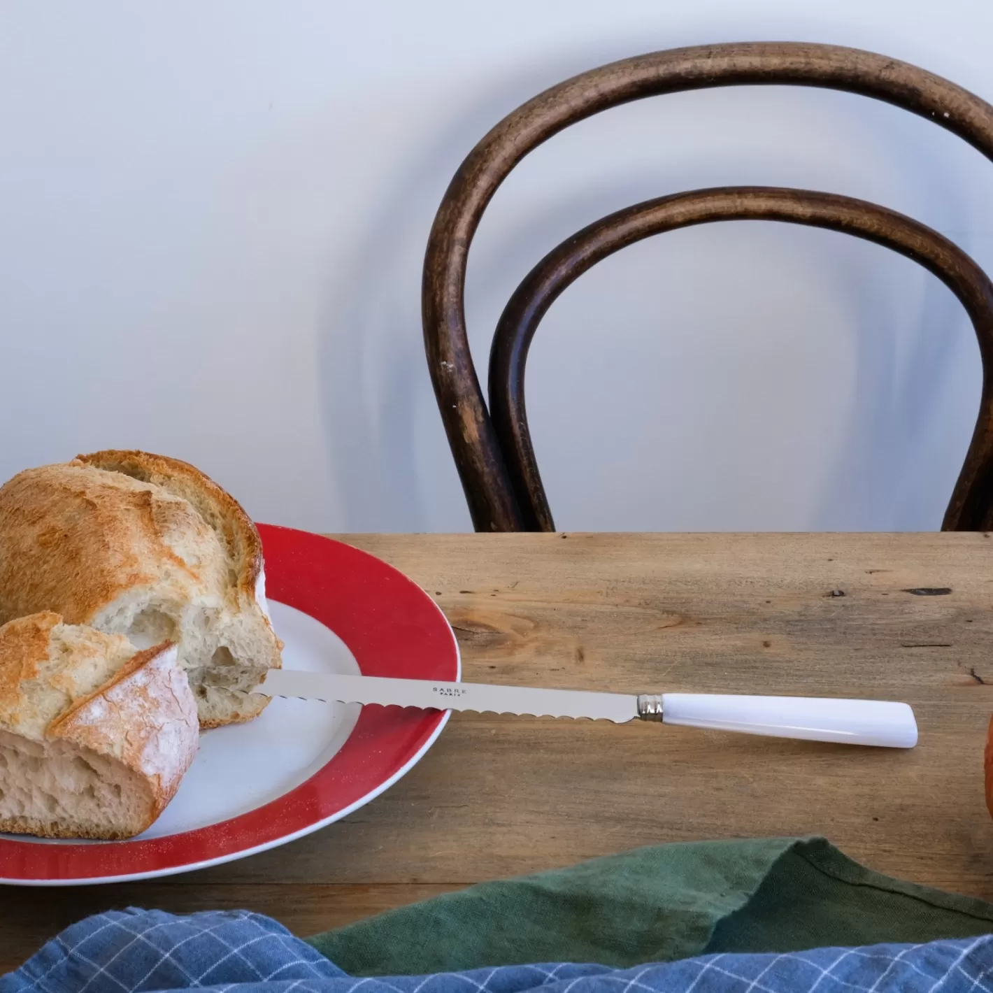 Sabre Paris Bread Knife>Icône, White